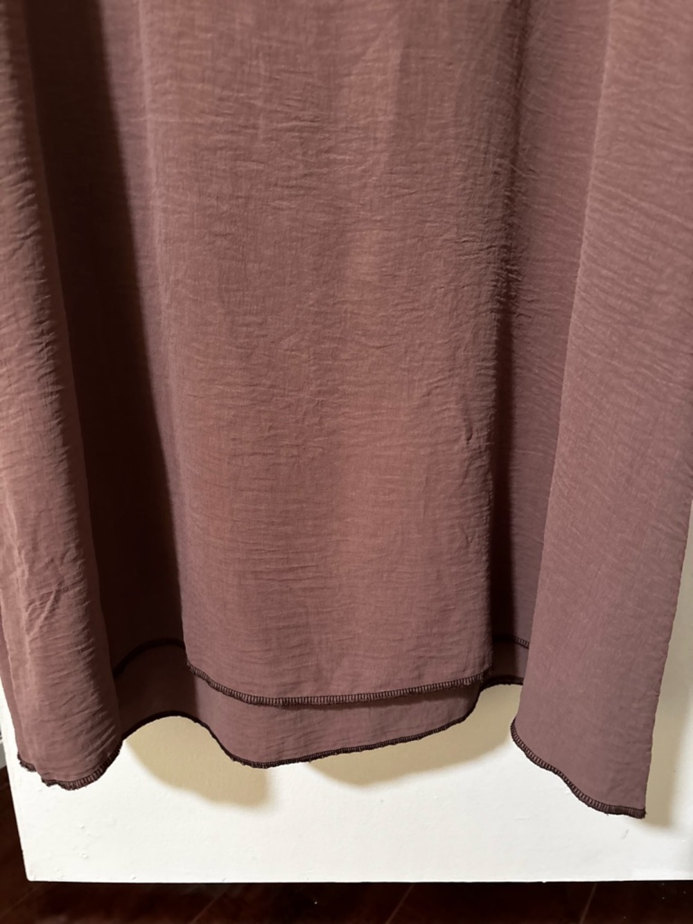 3 piece dress, abaya and scarf Lightweight - Dusty Mauve - Picture 5 of 9